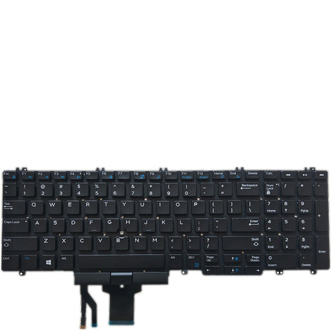 Laptop Keyboard For DELL Precision 7540 US UNITED STATES edition Colour Black