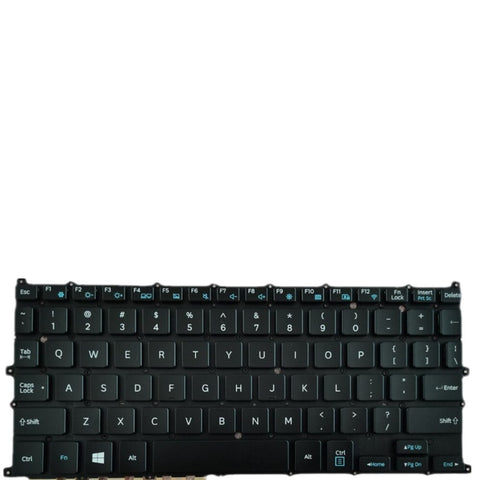 Laptop Keyboard For Samsung NP940X3G Black US English Layout