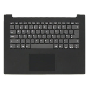 Laptop Upper Case Cover C Shell & Keyboard & Touchpad For Lenovo V145-14AST Color Black US English Layout