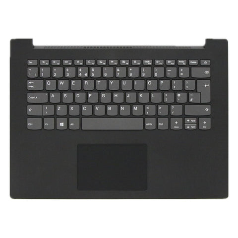 Laptop Upper Case Cover C Shell & Keyboard & Touchpad For Lenovo V145-14AST Color Black US English Layout