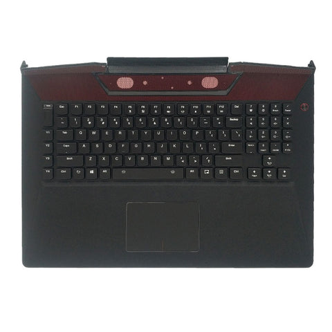 Laptop Upper Case Cover C Shell & Keyboard & Touchpad For Lenovo Legion Y920-17IKB Color Black US English Layout