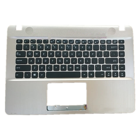 Laptop Upper Case Cover C Shell & Keyboard For ASUS K441 K441UA K441UV White US English Layout Small Enter Key Layout