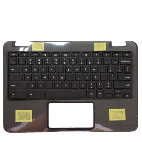 Laptop Upper Case Cover C Shell & Keyboard For DELL Chromebook 11 3189 Black US English Layout 0VK0VC