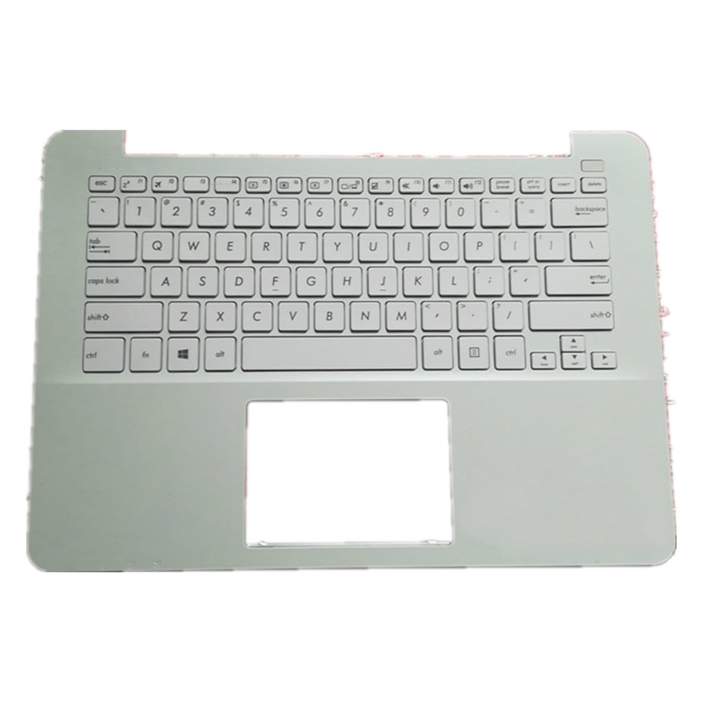 Laptop Upper Case Cover C Shell & Keyboard For ASUS P302 P302L P302LA P302LJ P302UV White US English Layout Small Enter Key Layout