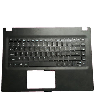 Laptop Upper Case Cover C Shell & Keyboard For ACER For Aspire E5-472G Black US English Layout