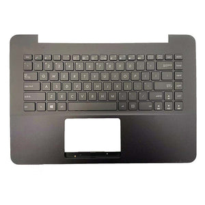 Laptop Upper Case Cover C Shell & Keyboard For ASUS K455 K455LD K455DG K455LA K455LB K455LF K455LJ K455LN Black US English Layout Small Enter Key Layout