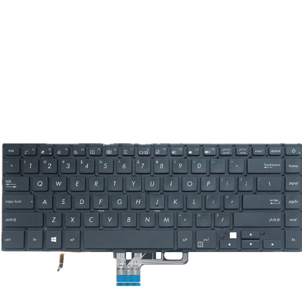 Laptop Keyboard For ASUS For ZenBook UX530UQ UX530UX Colour Black US United States Edition