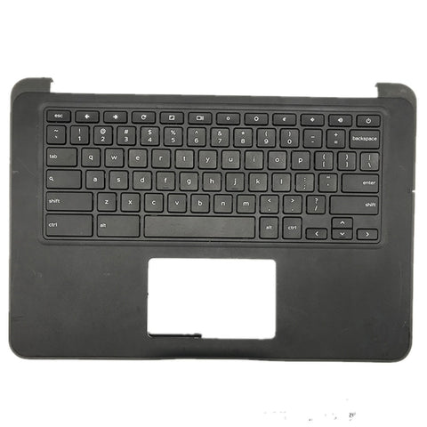 Laptop Upper Case Cover C Shell & Keyboard For DELL Chromebook 13 3380 Black US English Layout 0F27VT