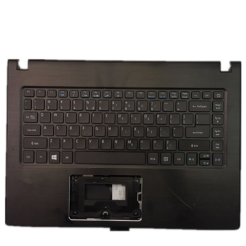 Laptop Upper Case Cover C Shell & Keyboard For ACER For TravelMate TX40 Black US English Layout