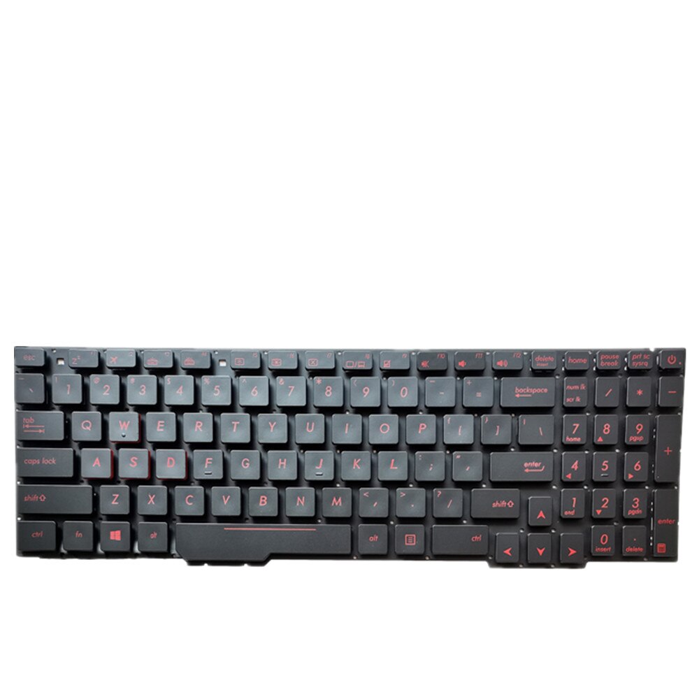 Laptop Keyboard For ASUS FX53 FX53VE FX53VD Colour Black