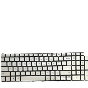 Laptop Keyboard For DELL G15 5515 US UNITED STATES edition Colour Silver