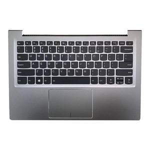 Laptop Upper Case Cover C Shell & Keyboard & Touchpad For Lenovo V720-14 Color Silvery US English Layout