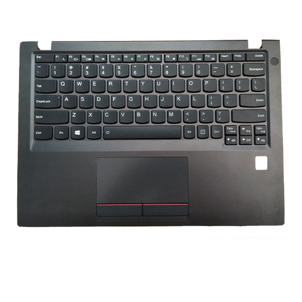 Laptop Upper Case Cover C Shell & Keyboard & Touchpad For Lenovo V370-13 Color Black US English Layout