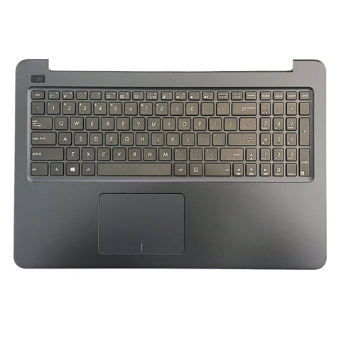 Laptop Upper Case Cover C Shell & Keyboard & Touchpad For ASUS E502 E502SA Black US English Layout Small Enter Key Layout