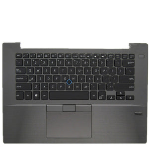 Laptop Upper Case Cover C Shell & Keyboard & Touchpad For ASUS For Pro Essential PU403UA PU403UF Colour Grey US English Layout