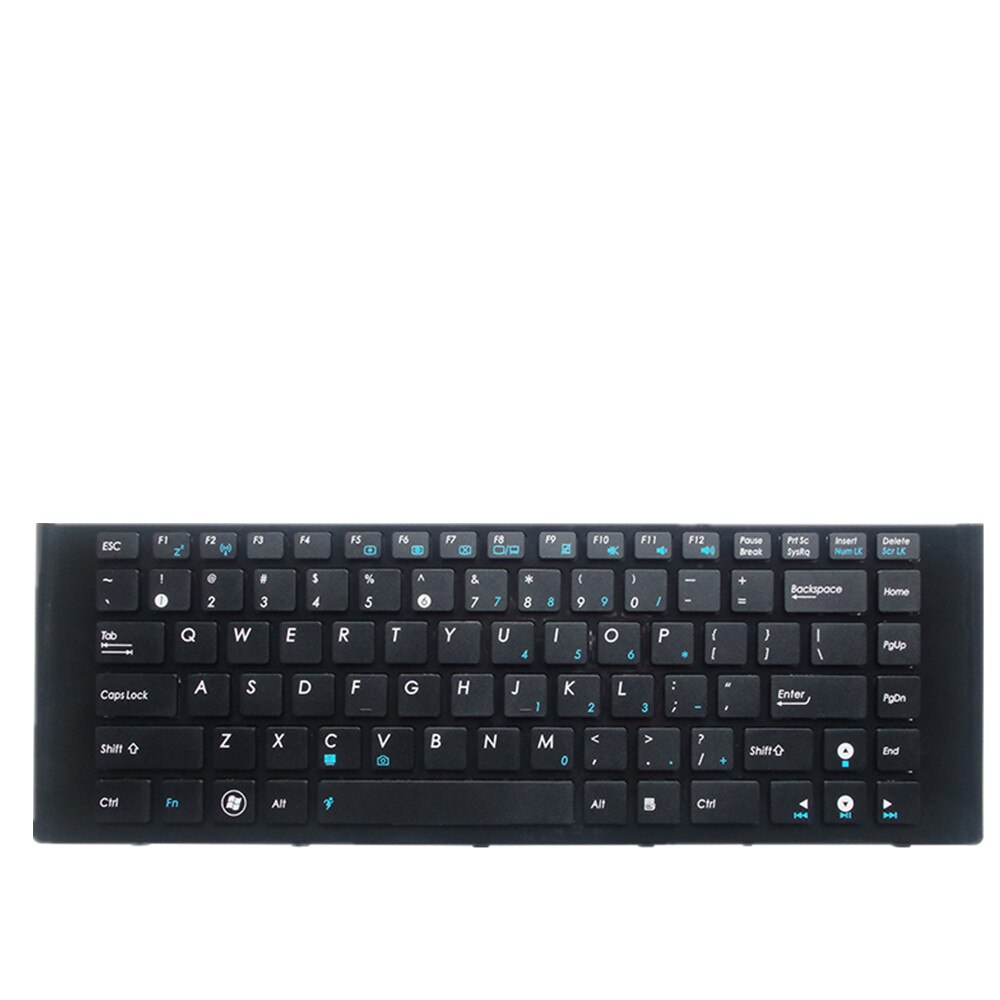 Laptop Keyboard For ASUS A40 A40DE A40DQ A40DR A40DY A40F A40JA A40JB A40JC A40JE A40JK A40JP A40JR A40JV A40JY A40JZ A40N Colour Black