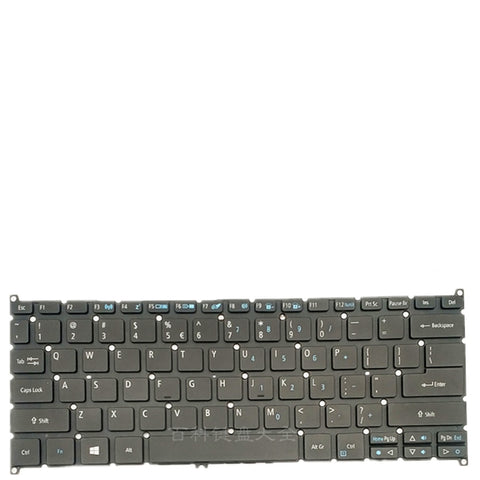 Laptop Keyboard For ACER For Spin SP513-51 Colour Black US United States Edition 