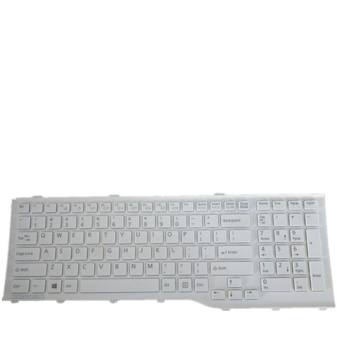 Laptop Keyboard For Fujitsu Lifebook A514 US UNITED STATES edition Colour White 