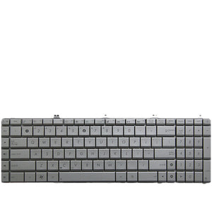 Laptop Keyboard For ASUS N55 N55S N55SF N55SL Colour Silver