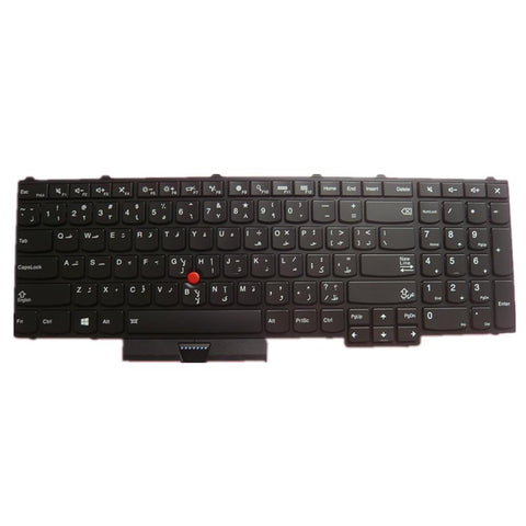 Laptop Keyboard For LENOVO For Thinkpad X380 Yoga Black AR Arabic Edition