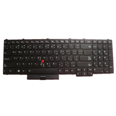 Laptop Keyboard For LENOVO For Thinkpad E580 E585 Black AR Arabic Edition