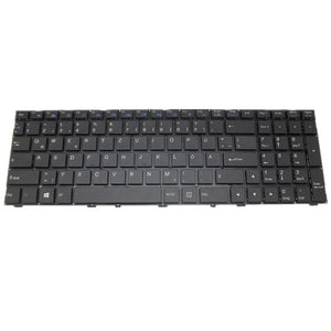 Laptop Keyboard For CLEVO N751 N751WG N751WU Black GR German Edition