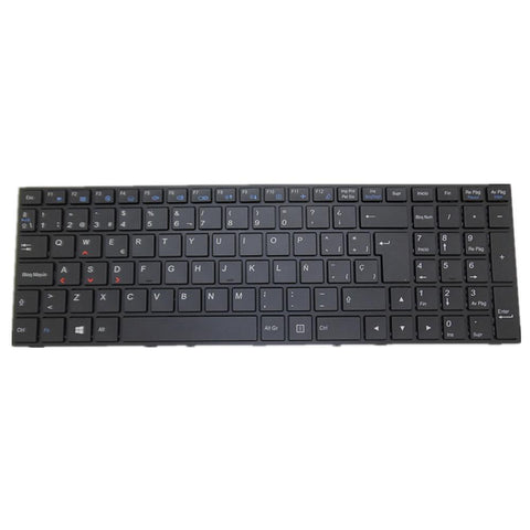 Laptop Keyboard For CLEVO M740T M740TU M746S Colour Black SP Spanish Edition