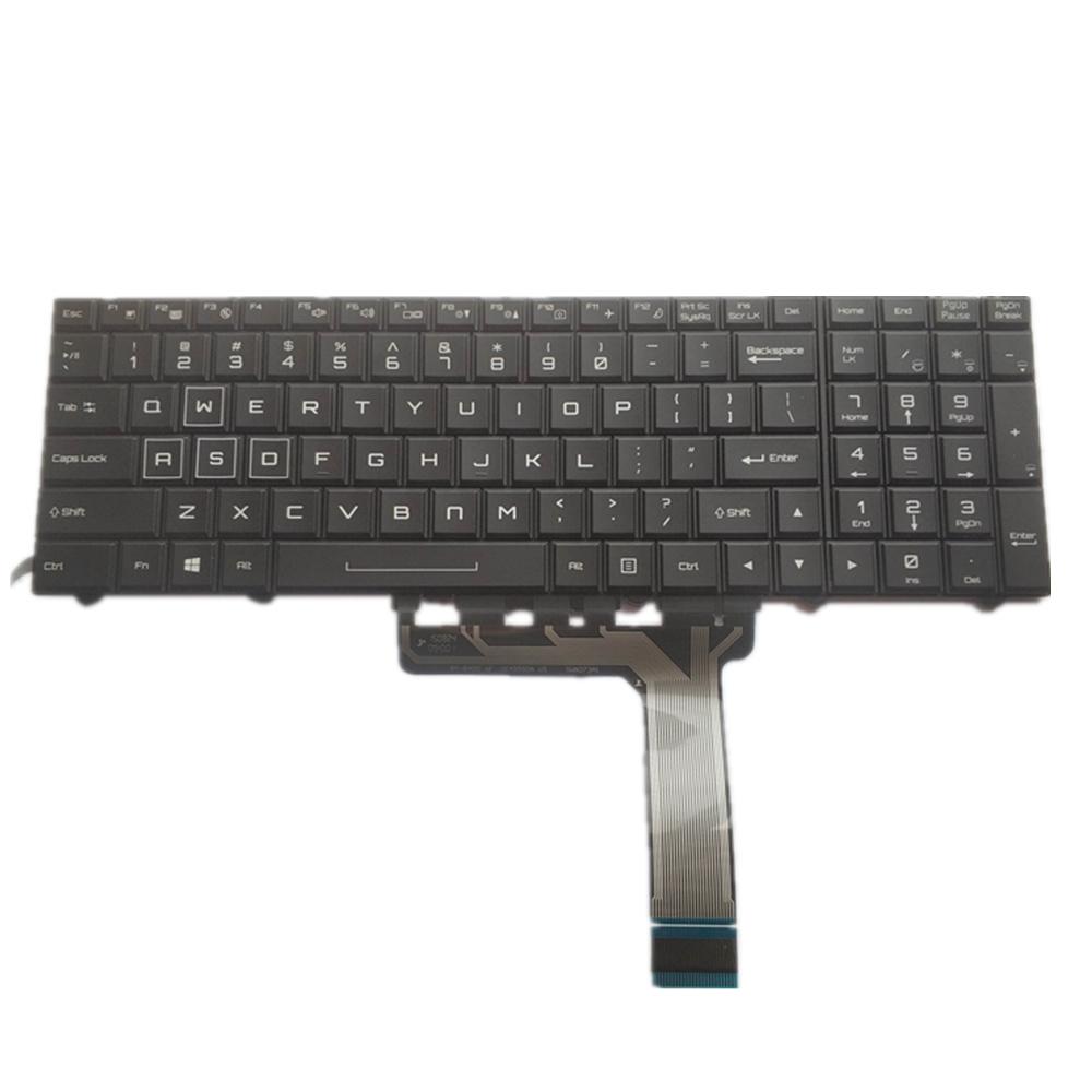 Laptop Keyboard For CLEVO P751 P751TM-G P751TM1-G Black US United States Edition