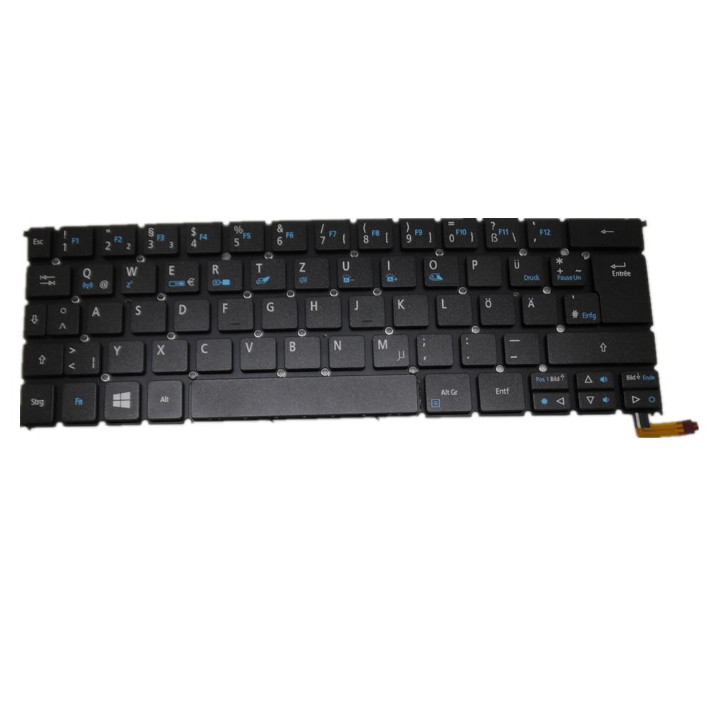 Laptop Keyboard For ACER For Aspire S7-191 Black GR German Edition