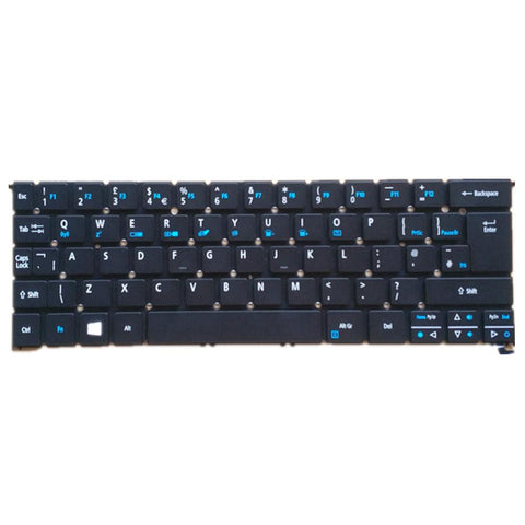 Laptop keyboard for ACER For Aspire Switch SW5-111 SW5-111P Colour Black UK United Kingdom Edition