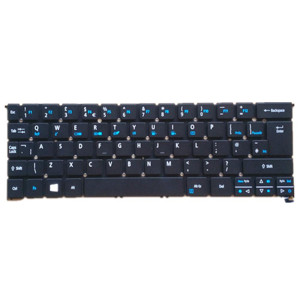 Laptop keyboard for ACER For Aspire Switch SW5-171 SW5-171P Colour Black UK United Kingdom Edition