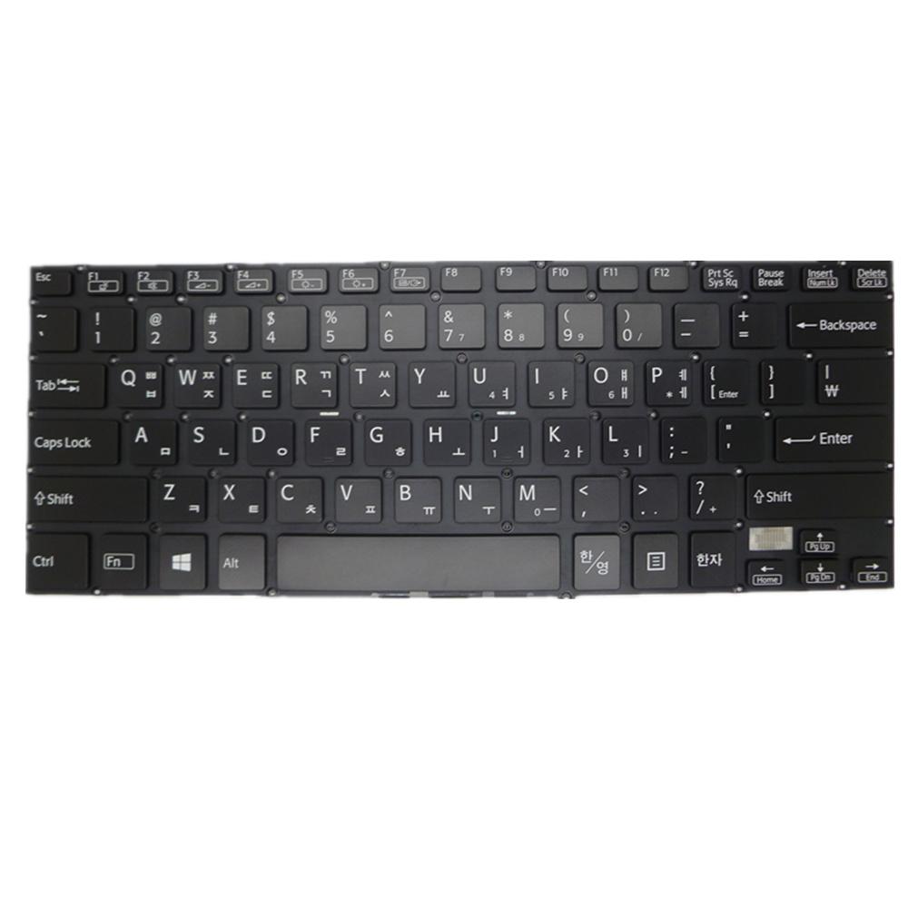 Laptop Keyboard For SONY SVF15 SVF15212CXB SVF15212CXW SVF15213CDB SVF15213CDW SVF15213CXB SVF15213CXP SVF15213CXW SVF15214CXB SVF15214CXW SVF15215CDW SVF15215CXB  Colour Black KR Korean Edition