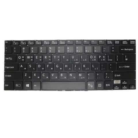 Laptop Keyboard For SONY VPCSE VPCSE13FX VPCSE15FD VPCSE16FX VPCSE17FX VPCSE190S VPCSE190X VPCSE1AFX VPCSE1BFX VPCSE1CFX VPCSE1CGX VPCSE1DGX VPCSE23FD VPCSE23FX VPCSE25FD Colour Black KR Korean Edition