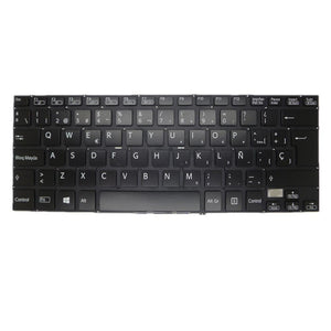 Laptop Keyboard For SONY VPCJ VPCJ111FX VPCJ112FX VPCJ112GX VPCJ113FX VPCJ114FX VPCJ115FX VPCJ116FX VPCJ117FX VPCJ118FX VPCJ1190X VPCJ11AFX VPCJ11BFX VPCJ11BGX VPCJ11CFX VPCJ11DFX Colour Black SP Spanish Edition