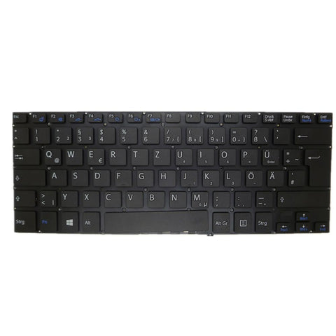 Laptop Keyboard For SONY SVT14 SVT14112CXS SVT14113CXS SVT14115CXS SVT14117CXS SVT141190X SVT1411BPXS SVT14122CXS SVT14122PXS SVT14124CXS SVT14125CXS SVT14126CXS SVT14127CXS SVT141290X SVT1412ACXS Colour Black GR German Edition