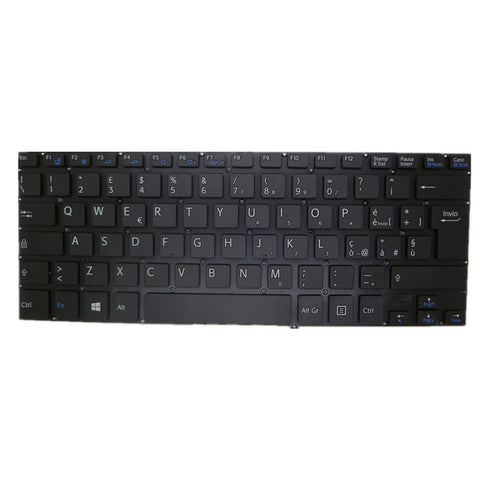 Laptop Keyboard For SONY VGN-SZ VGN-SZ660N VGN-SZ670N VGN-SZ680 VGN-SZ680N VGN-SZ691N VGN-SZ730E VGN-SZ740 VGN-SZ750N VGN-SZ760N VGN-SZ76GN VGN-SZ770FN Colour Black IT Italian Edition