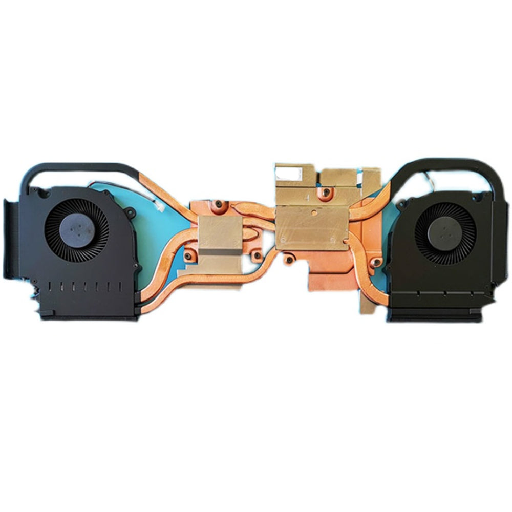 Laptop CPU & GPU Cooling Fan & Heatsink For CLEVO PB71RF-G PB71RD-G PB71RC-G Black