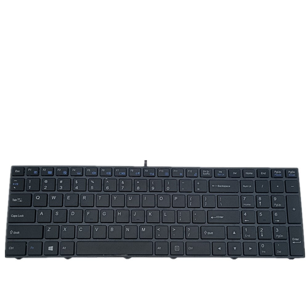 Laptop Keyboard For Hasee N750 US UNITED STATES edition Colour Black Without Backlight 