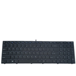 Laptop Keyboard For Hasee N750 US UNITED STATES edition Colour Black With Colorful backlight