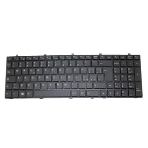 Laptop Keyboard For CLEVO P270WM P270WM3 Colour black with black frame IT Italian Edition