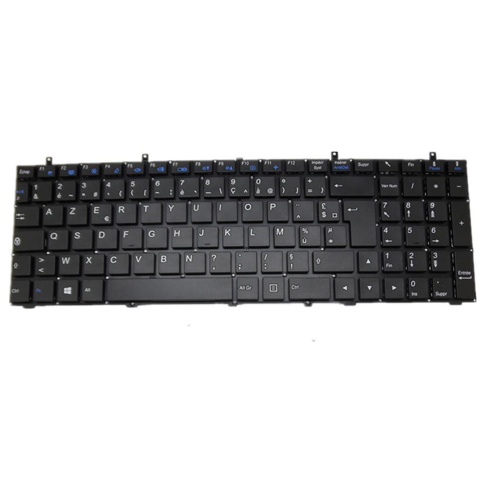 Laptop Keyboard For CLEVO N751 N751WG N751WU Black FR French Edition