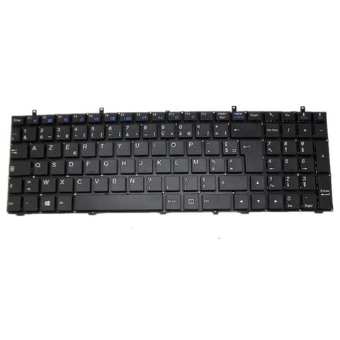 Laptop Keyboard For CLEVO W517GU Black FR French Edition