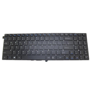 Laptop Keyboard For CLEVO P640 P640RE P641RE Colour black With Backlight KR Korean Edition 