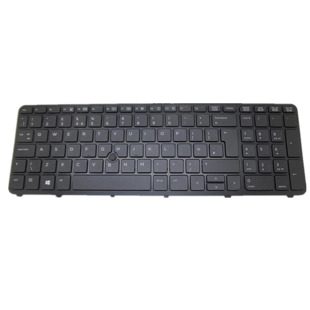 Laptop Keyboard For HP ProBook 430 G3  Black UK United Kingdom Edition