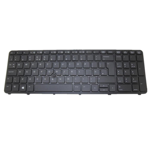 Laptop Keyboard For HP 340S G7  Black UK United Kingdom Edition