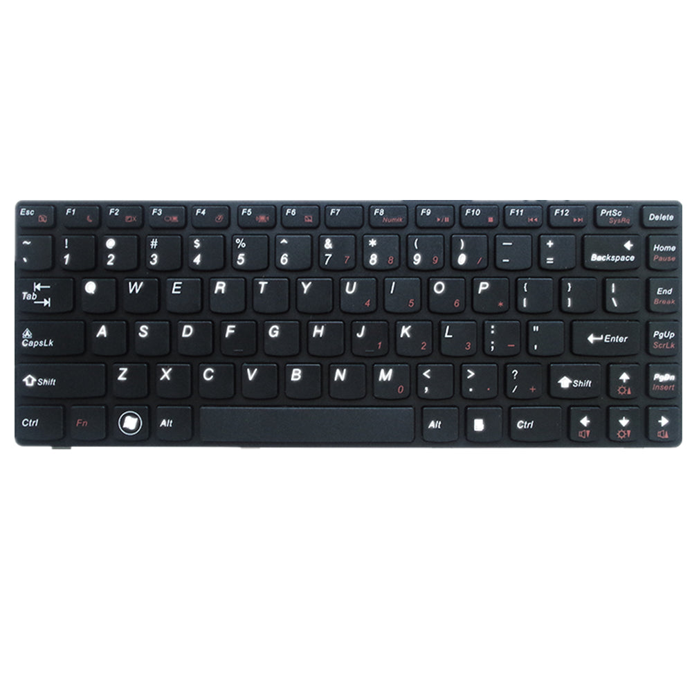 Laptop Keyboard For LENOVO For Ideapad Z370 Z380 Colour Black US UNITED STATES Edition