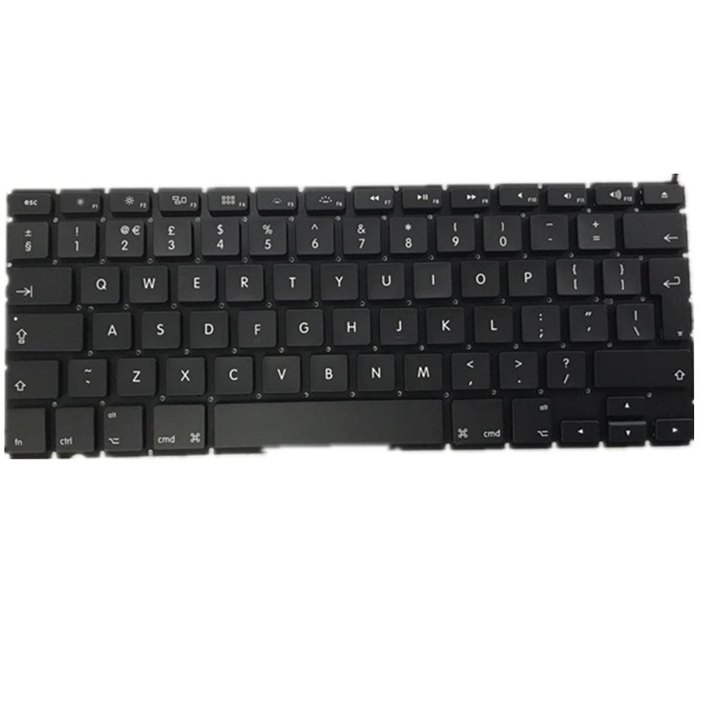 Laptop Keyboard For APPLE MD966 MD968 Black UK United Kingdom Edition