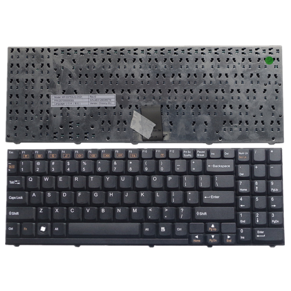 For Clevo D900 Notebook keyboard