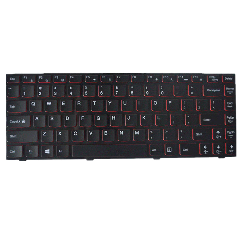 Laptop Keyboard For LENOVO For Ideapad Y700-14ISK Colour Black US UNITED STATES Edition