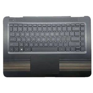 Laptop Upper Case Cover C Shell & Keyboard & Touchpad For HP Pavilion 14-AL 14-al000 14-al100 14-AL028TX 14-AL027TX 14-AL128TX 14-al125tx Black 856187-001 856190-002 856188-001